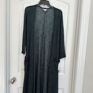 NWT LuLaRoe Sarah LS Cardigan Size Small